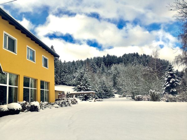 Key of David Garten im Winter